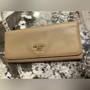 Prada long wallet